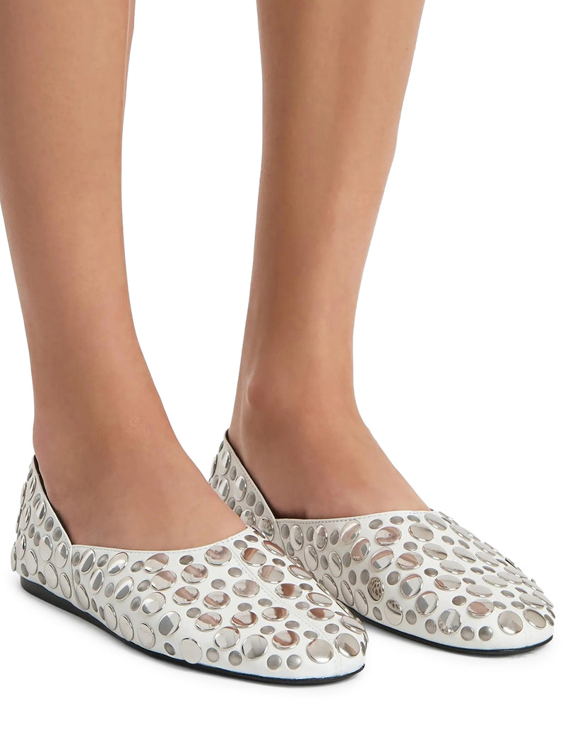 JANE FLAT IN LEATHER