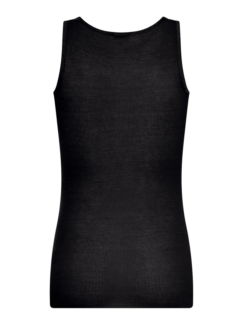 SLEEVELESS RIBBED KNIT TOP