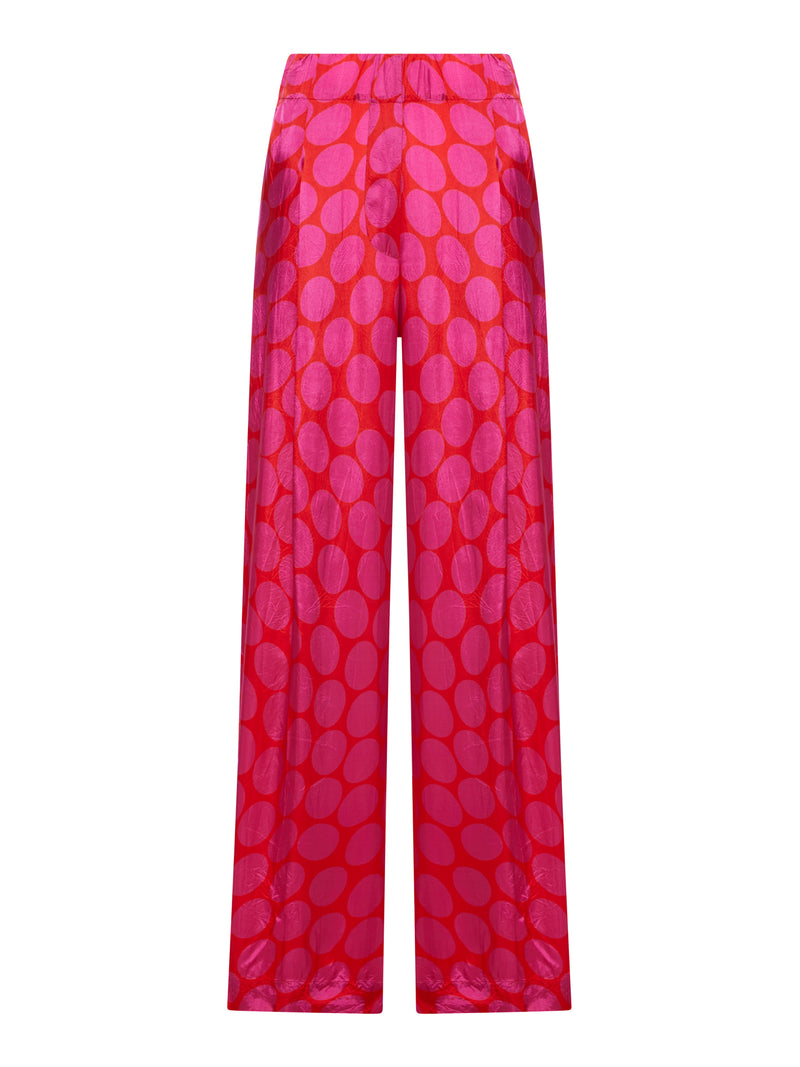 WIDE TROUSERS WITH PLEATED PANTS
