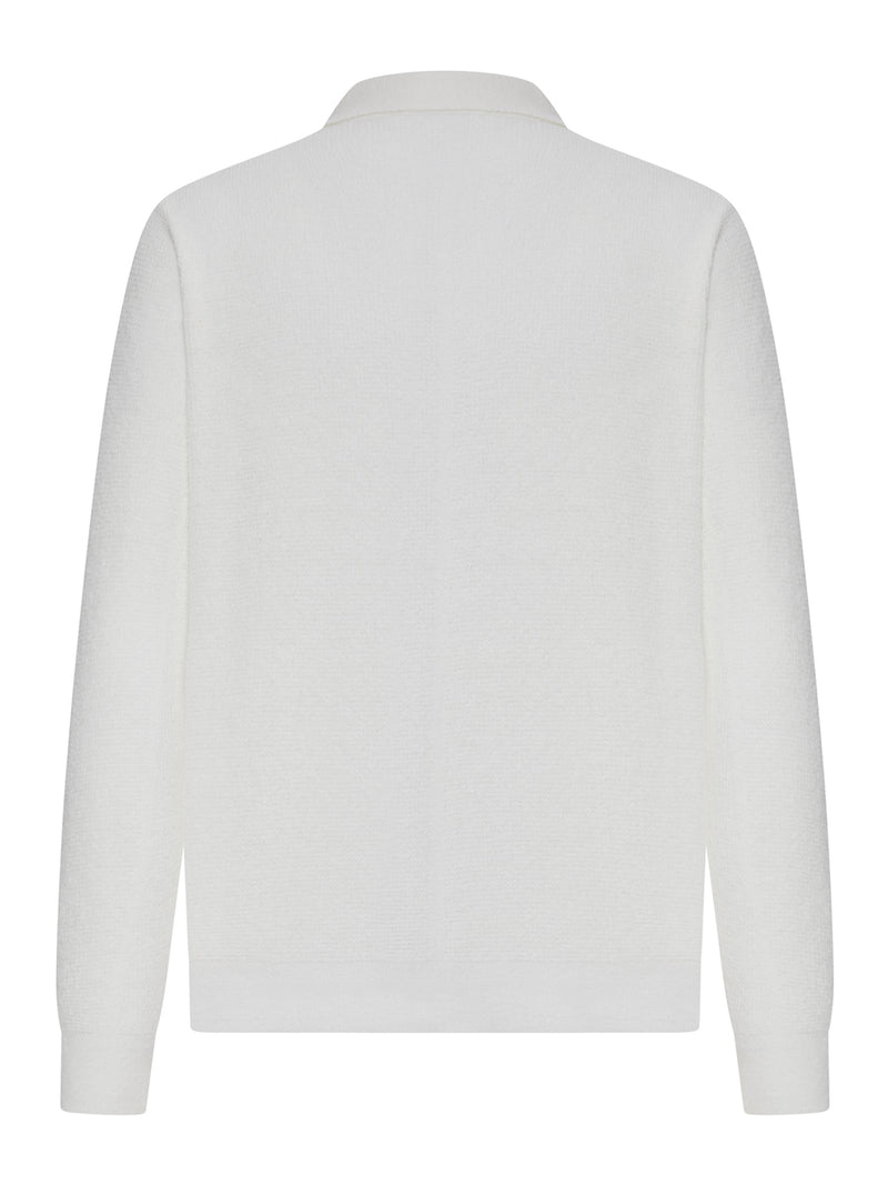 MILITARY STITCH COTTON AND LINEN BLEND SHIRT