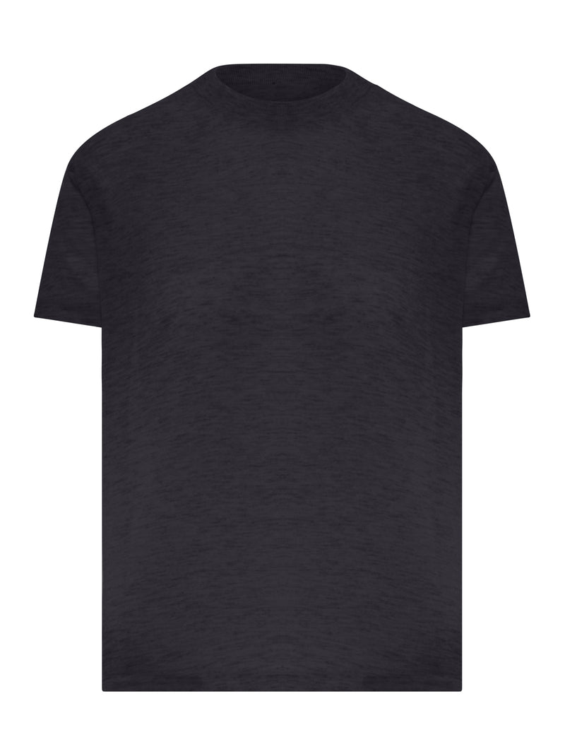 CLASSIC SHORT-SLEEVED COTTON BLEND T-SHIRT