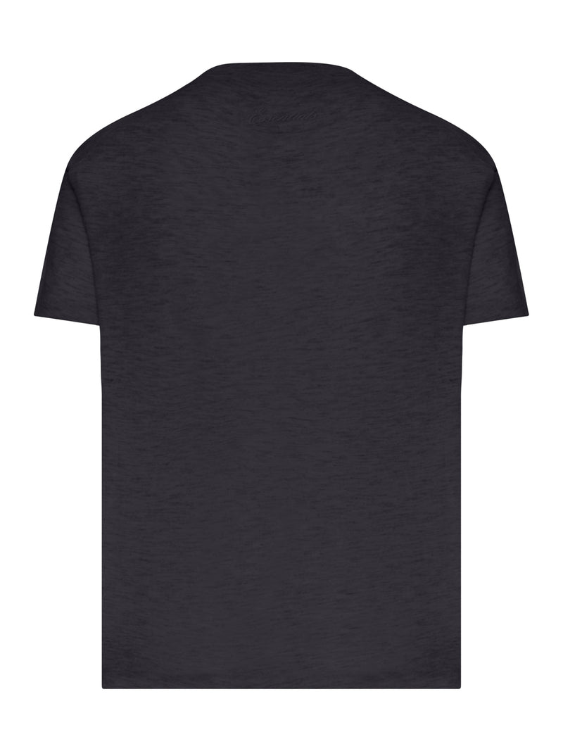 CLASSIC SHORT-SLEEVED COTTON BLEND T-SHIRT