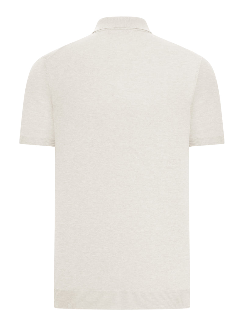 SHORT-SLEEVED COTTON TENNIS POLO