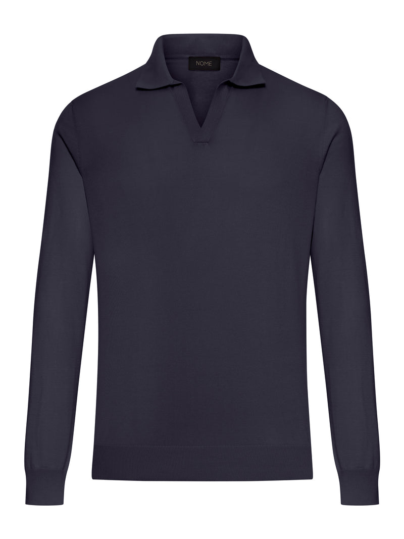 COTTON KNITTED TENNIS POLO