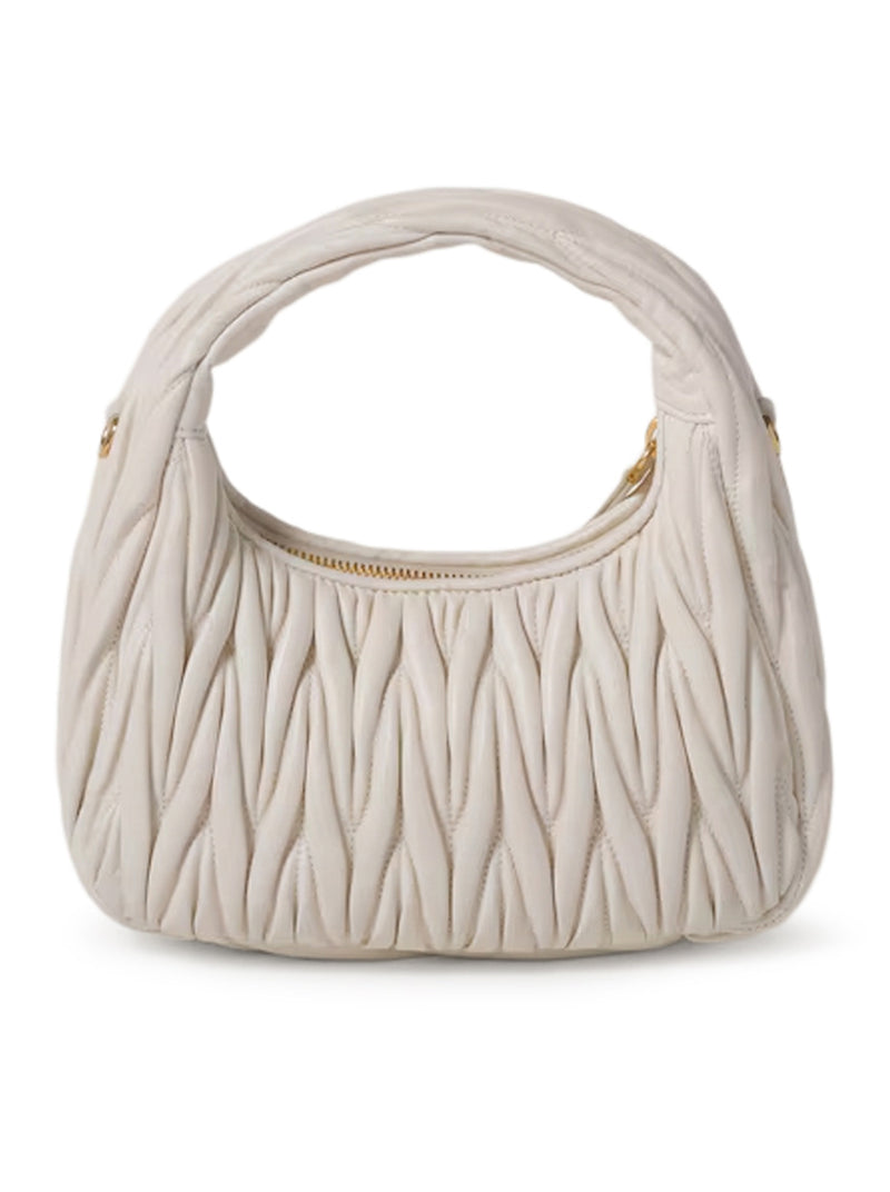 WANDER HOBO BAG IN MATELASSÉ NAPPA