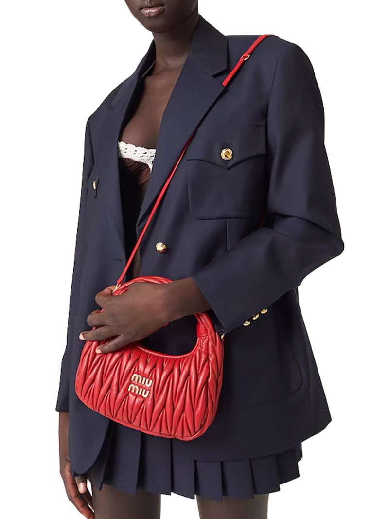 WANDER HOBO BAG IN MATELASSÉ NAPPA