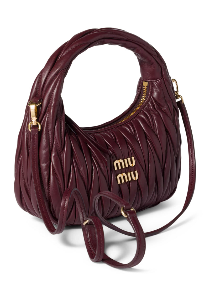 WANDER HOBO BAG IN MATELASSÉ NAPPA