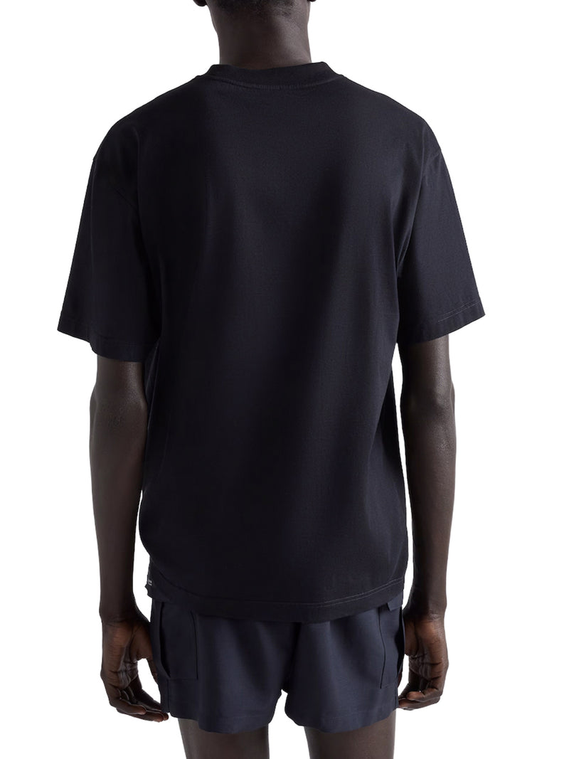 COTTON T-SHIRT WITH EMBROIDERED LOGO