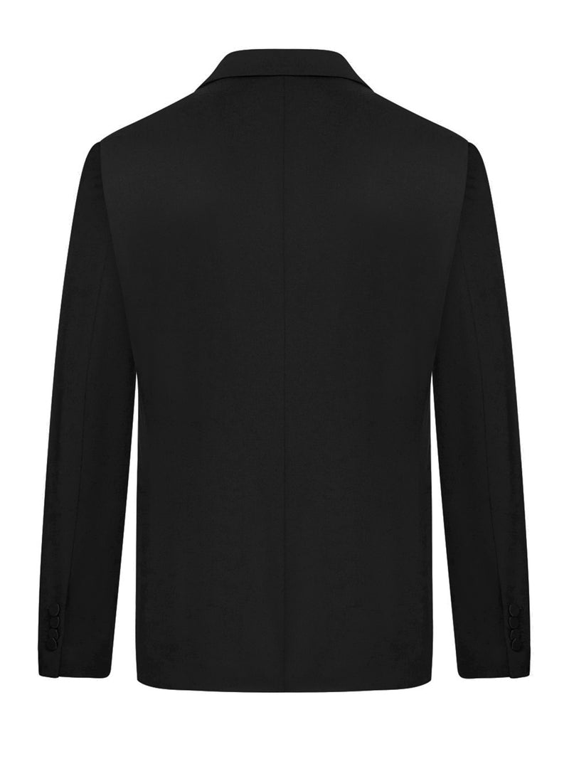 TAILORED SINGLE-BREASTED WOOL SUIT