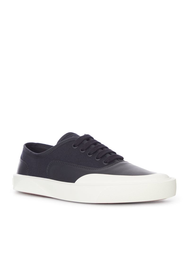 TACTICAL SKATE SNEAKERS IN CALFSKIN AND COTTON