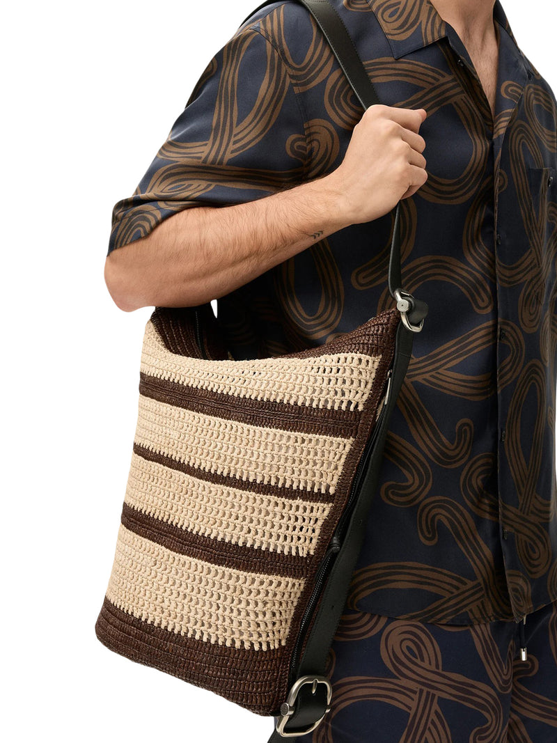 MEDIUM RAFFIA LOOP BUCKET