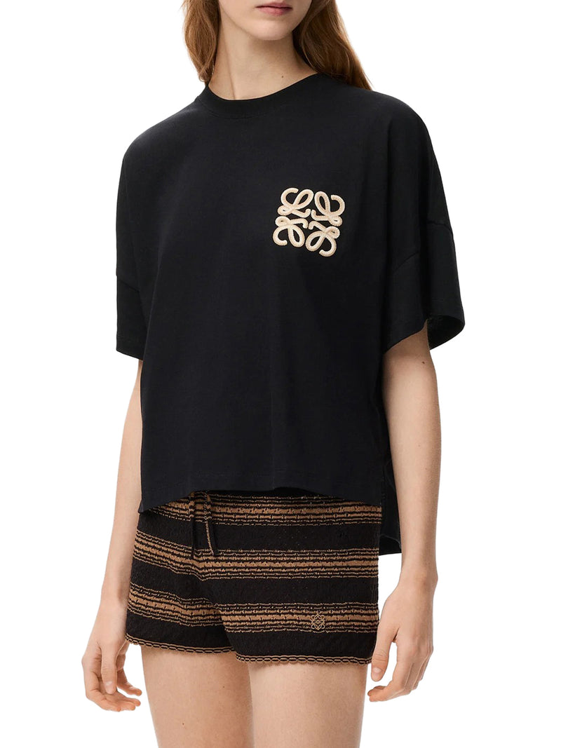 COTTON T-SHIRT WITH A BOXY FIT