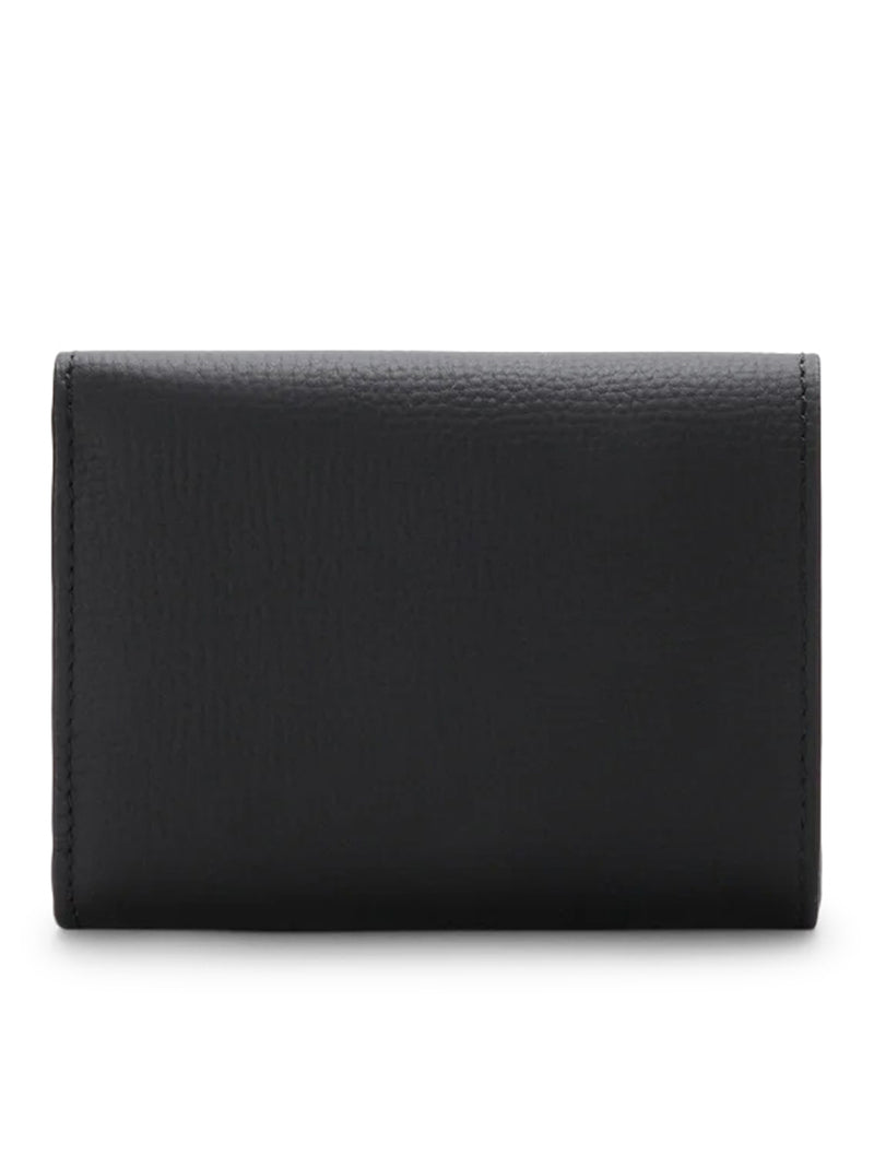 ANAGRAM TRIFOLD WALLET IN HAMMERED CALFSKIN LEATHER