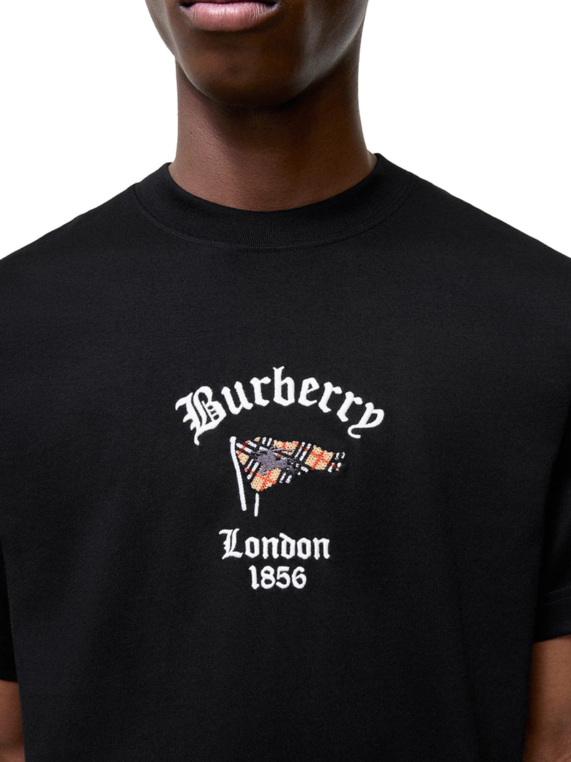 COTTON T-SHIRT WITH FRONT LOGO