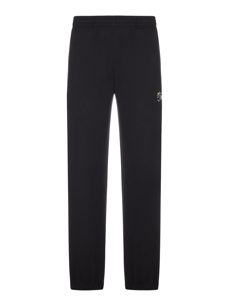 KNIGHT LOGO COTTON JOGGING PANTS