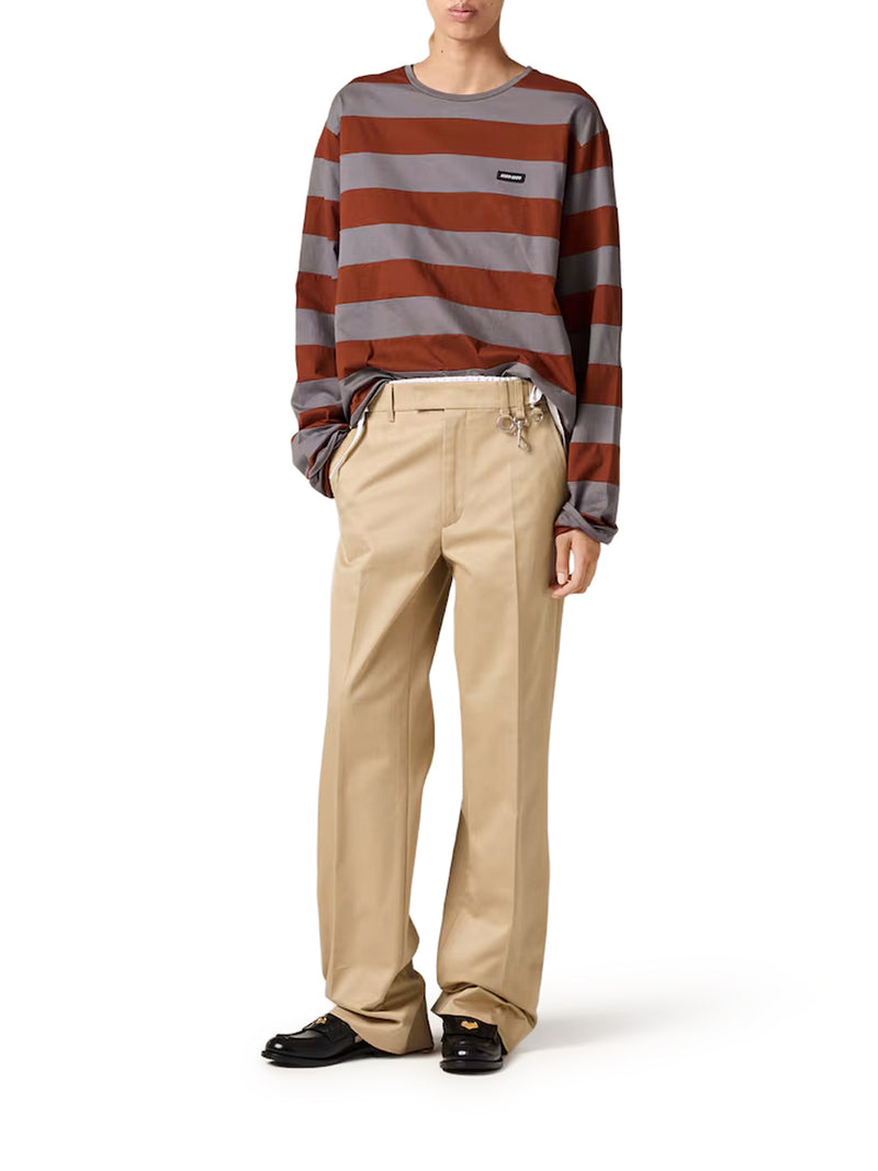 STRIPED JERSEY T-SHIRT