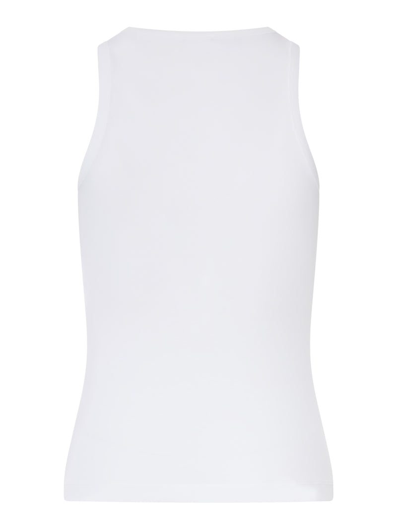 COTTON TOP WITH FRONT PRINT