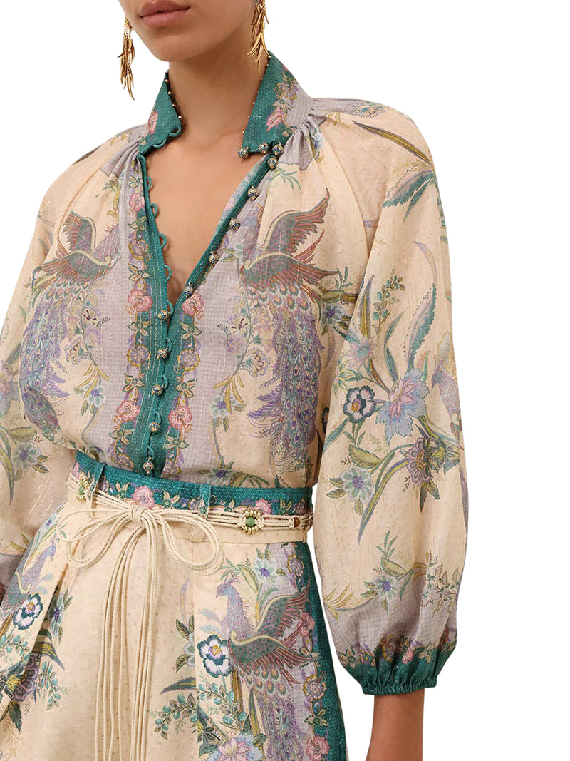 IDRA FLOUNCE BLOUSE