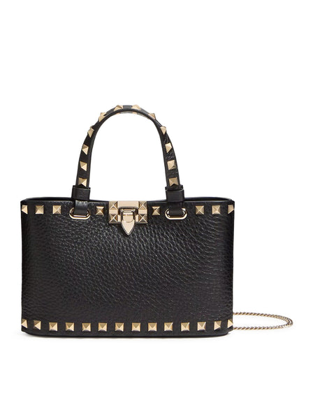 ROCKSTUD MINI CALFSKIN SHOPPING BAG