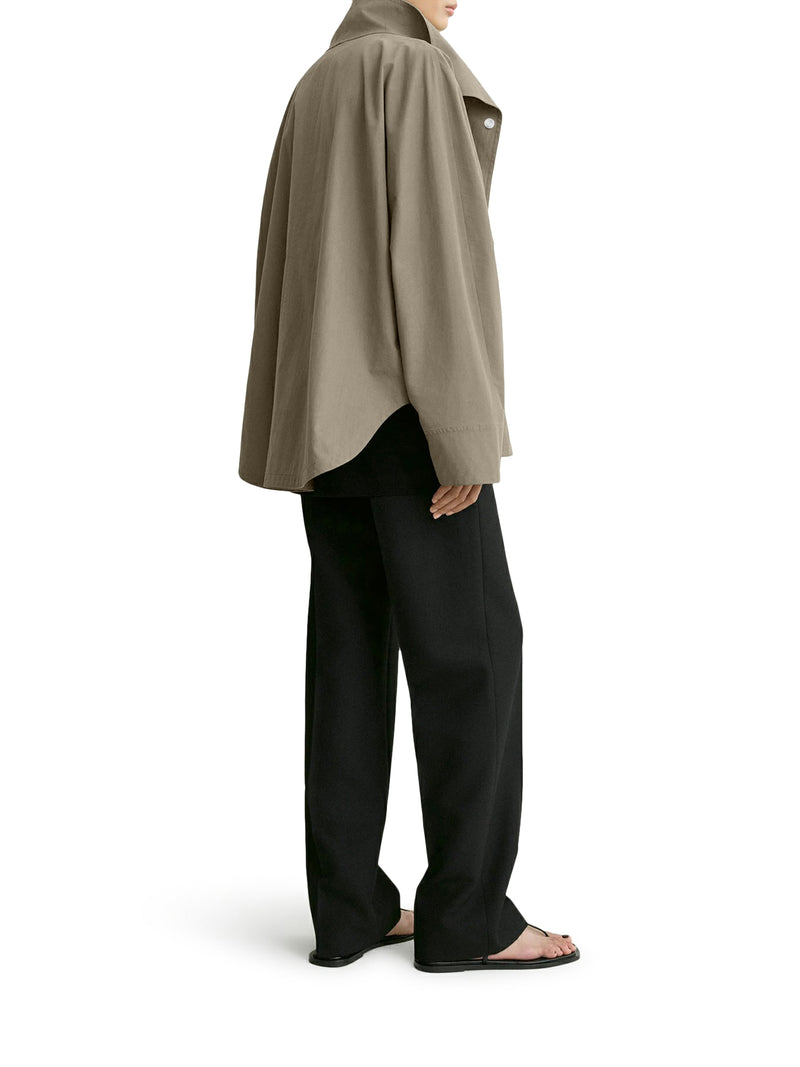 COTTON BLEND PARACHUTE JACKET