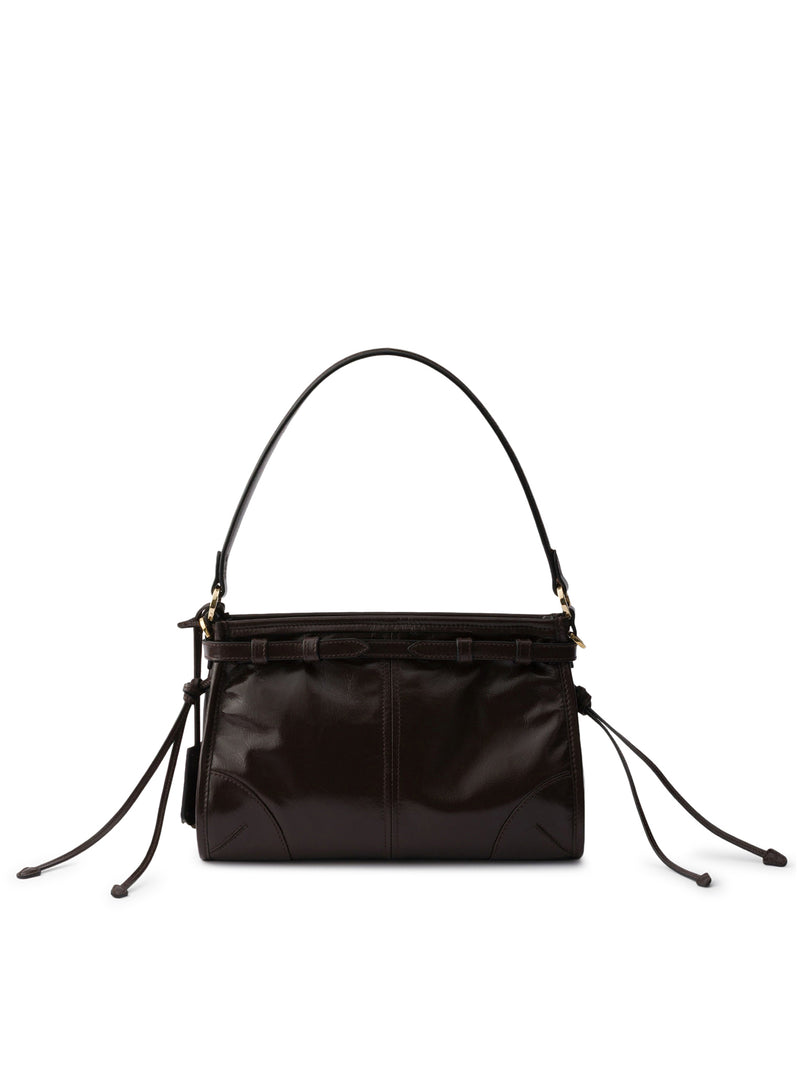 PRADA BONNIE SMALL LEATHER HANDBAG