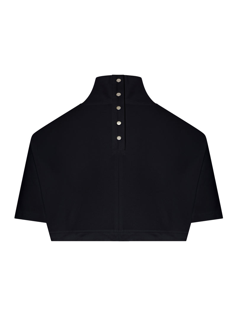 SHORT COTTON JERSEY T-SHIRT