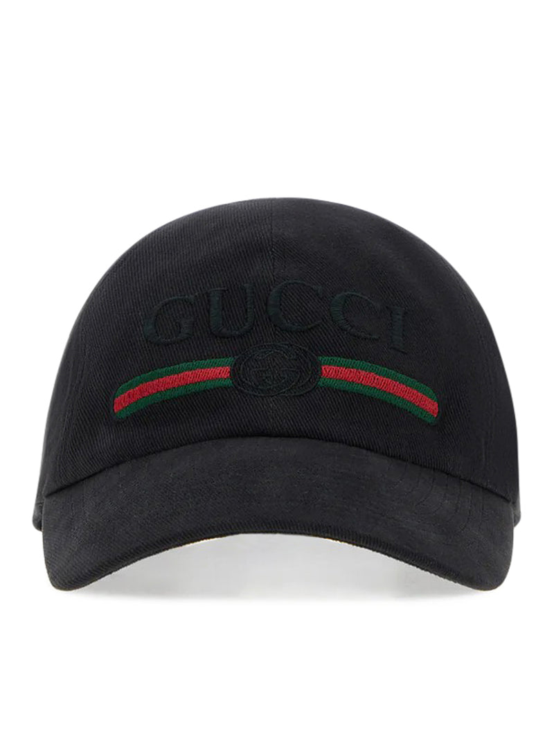 COTTON BASEBALL CAP WITH EMBROIDERY