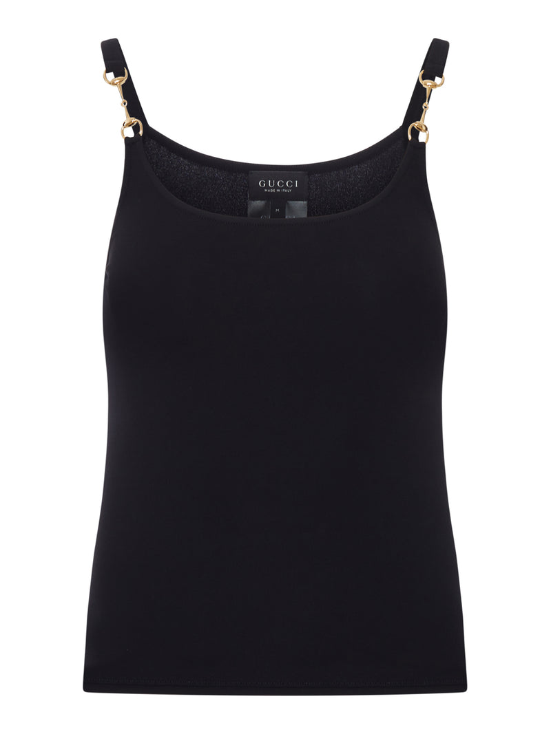 CRÊPE JERSEY TOP WITH HOOK