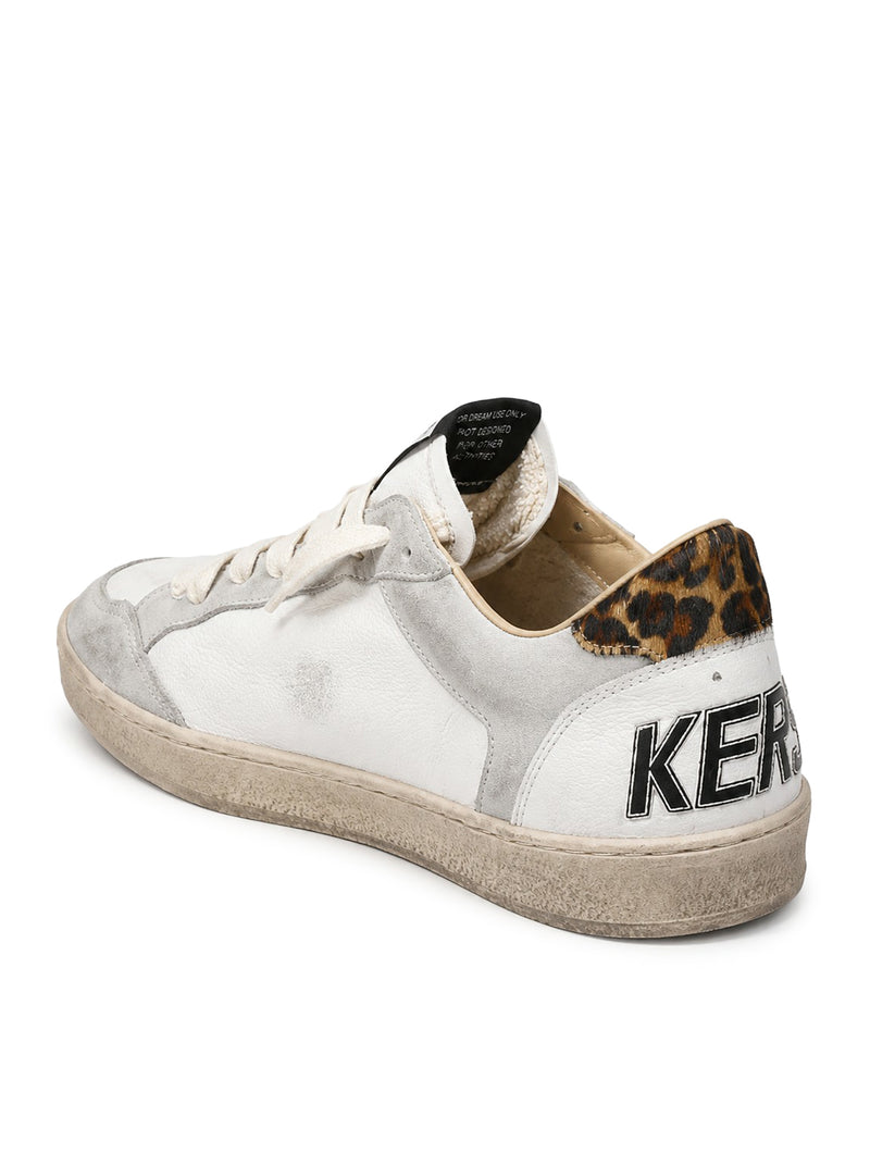 BALL STAR LEATHER SNEAKERS