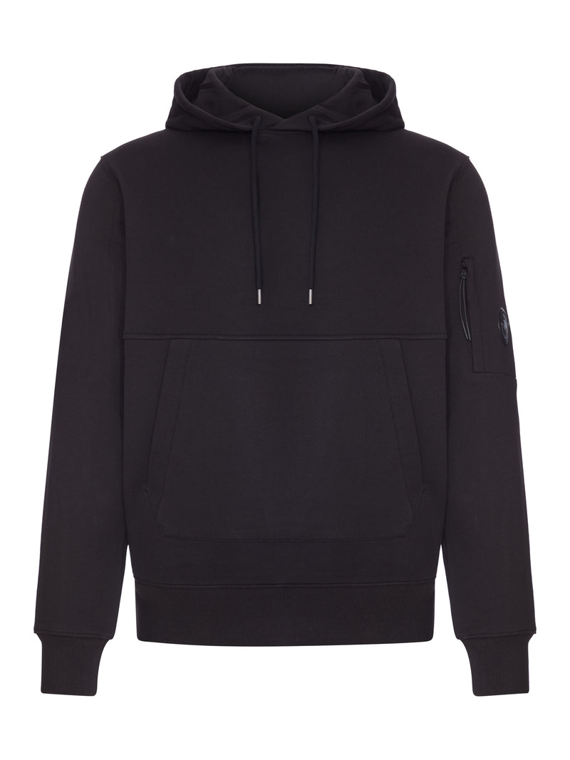 COTTON SWEATSHIRT WITH HOOD AND DRAWSTRING