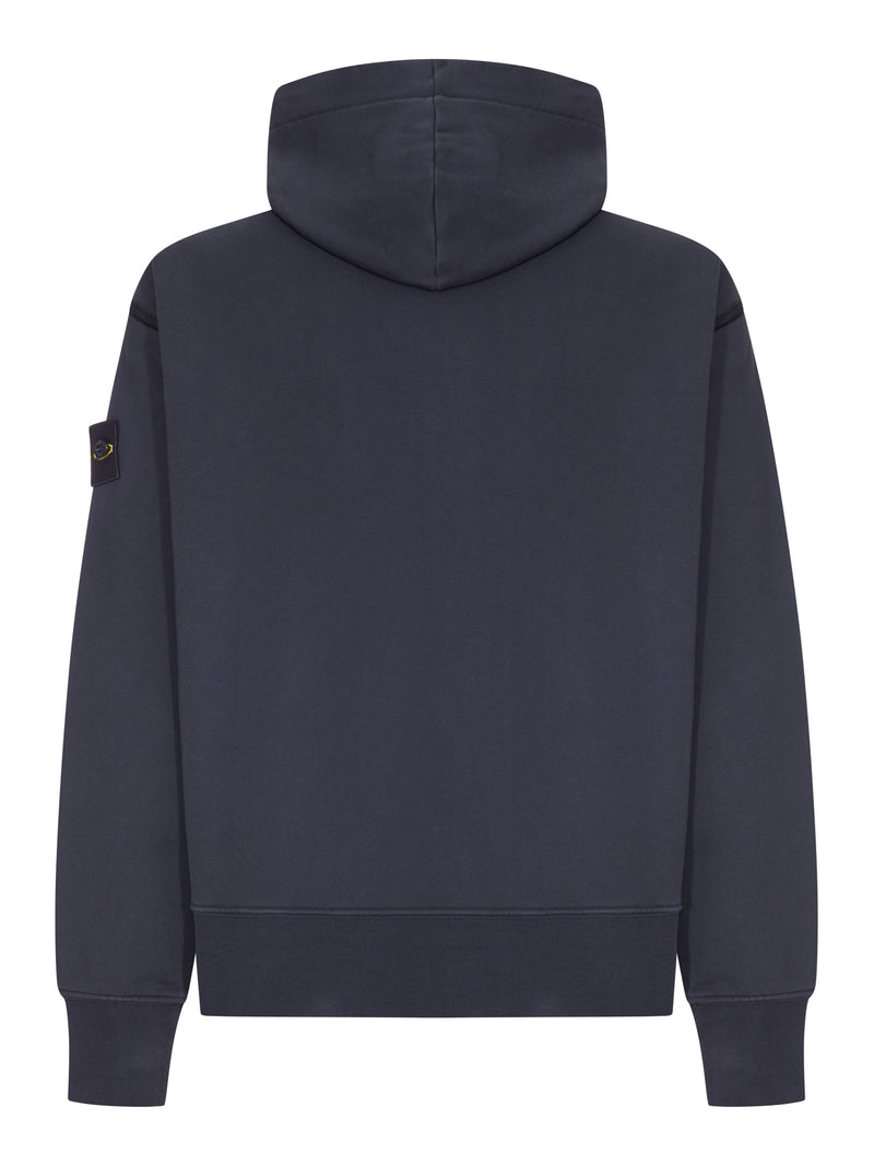 COTTON ZIP-UP HOODIE