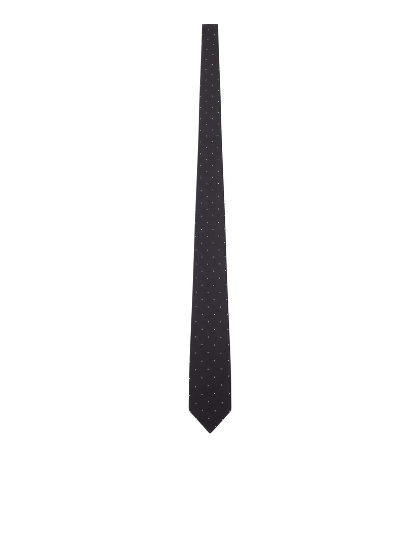POLKA DOT SILK TIE