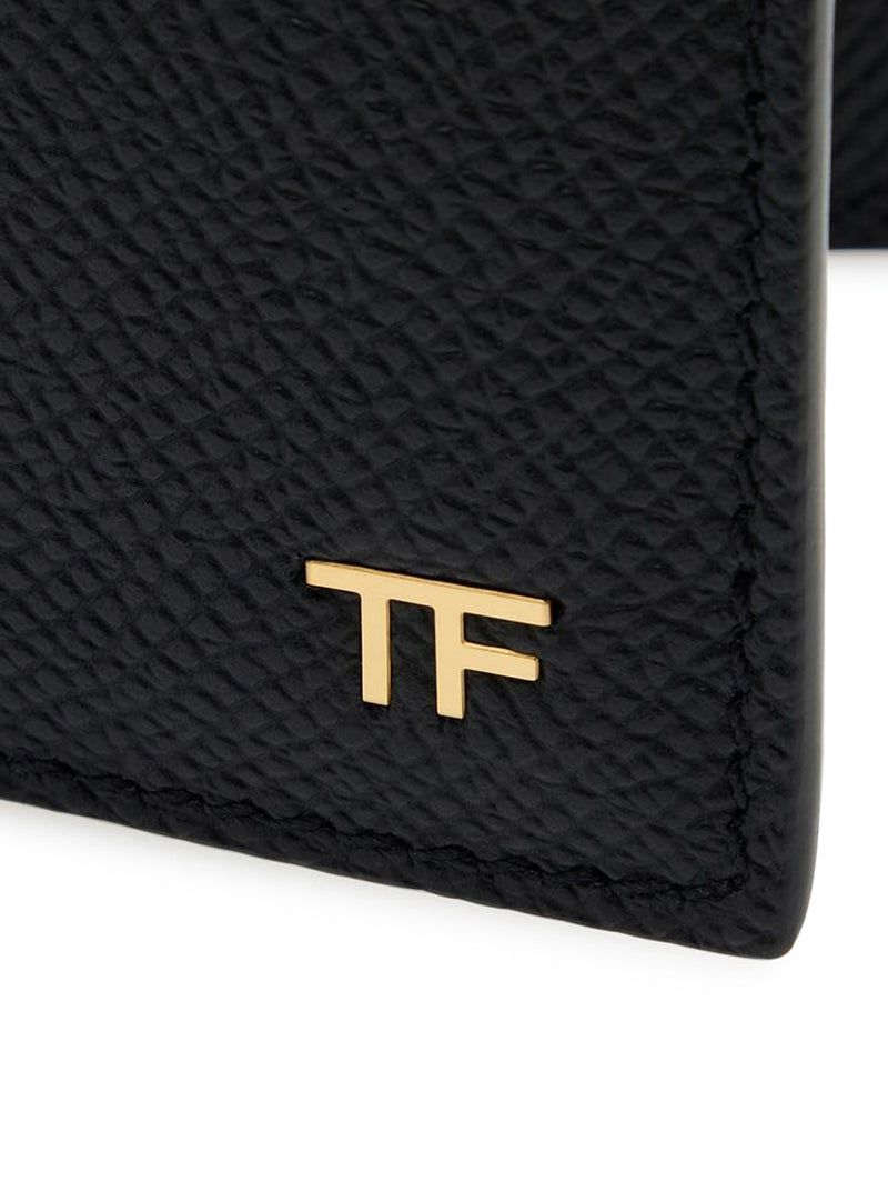 T-LINE WALLET IN HAMMERED LEATHER