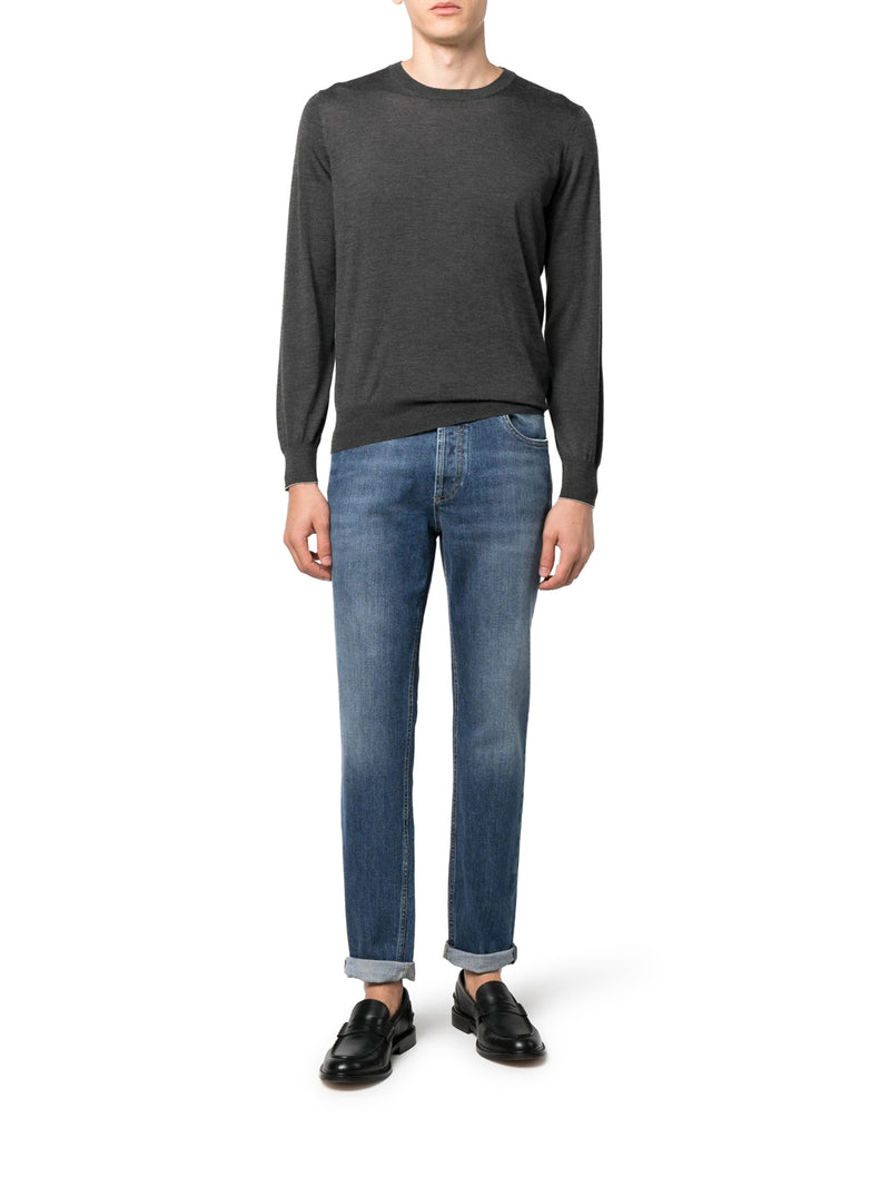 MEDIUM WASH DENIM JEANS