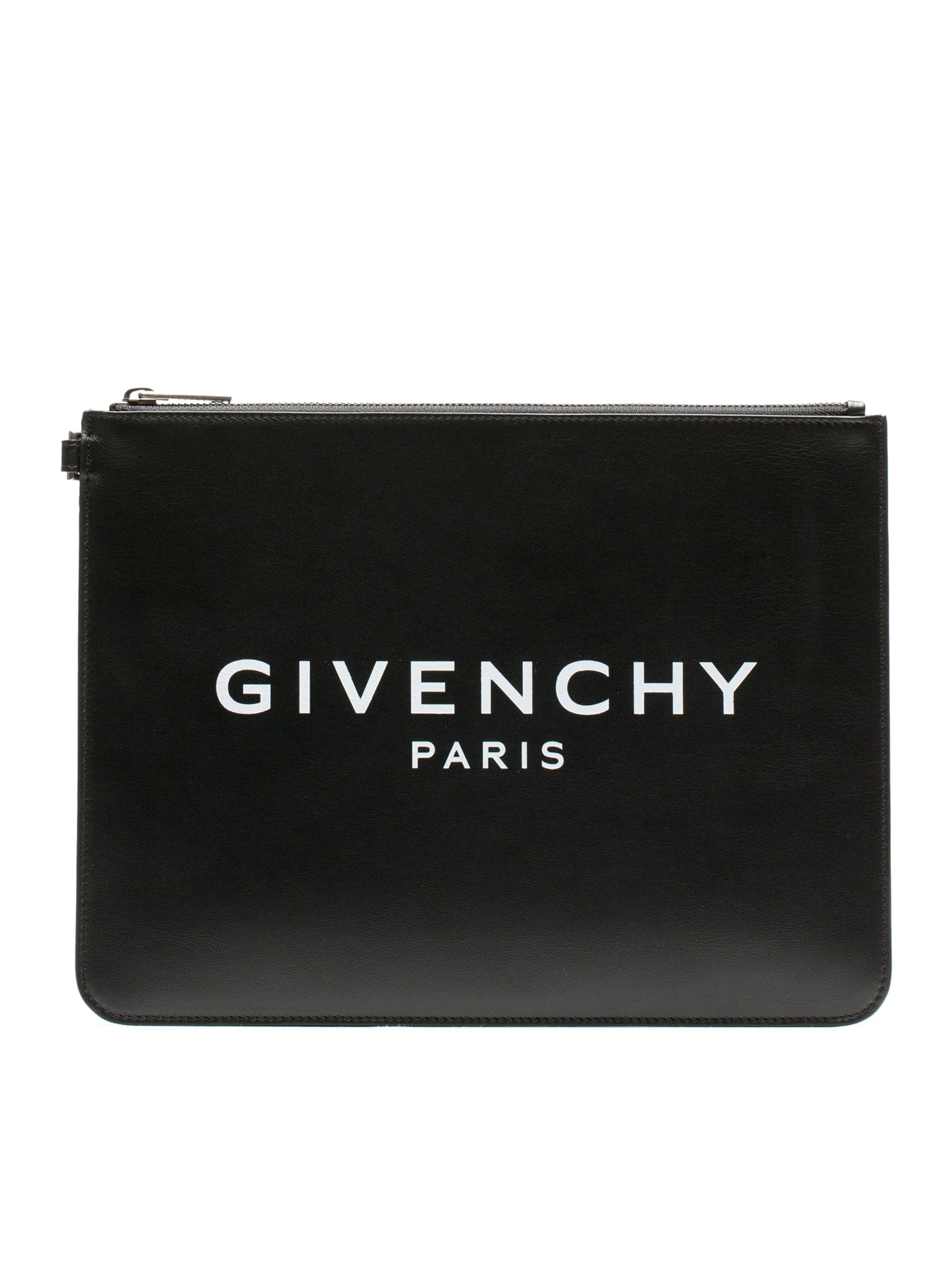 GIVENCHY LEATHER CLUTCH WITH LOGO