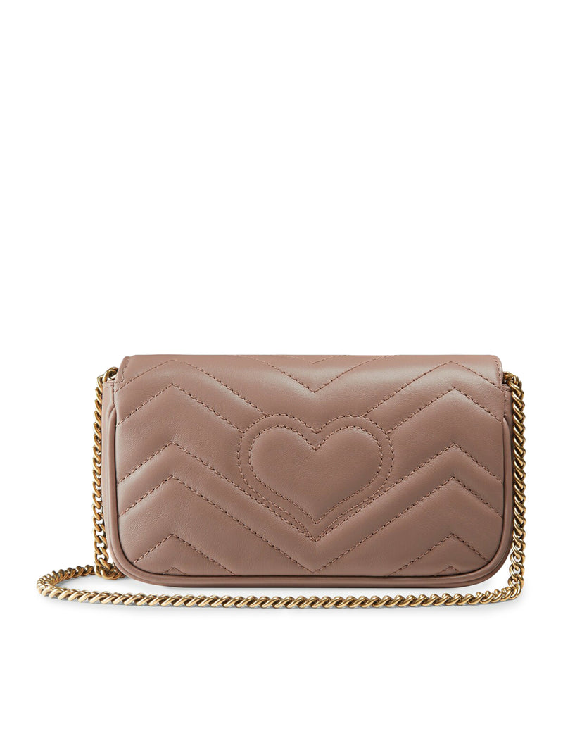 GG MARMONT MINI BAG IN QUILTED LEATHER