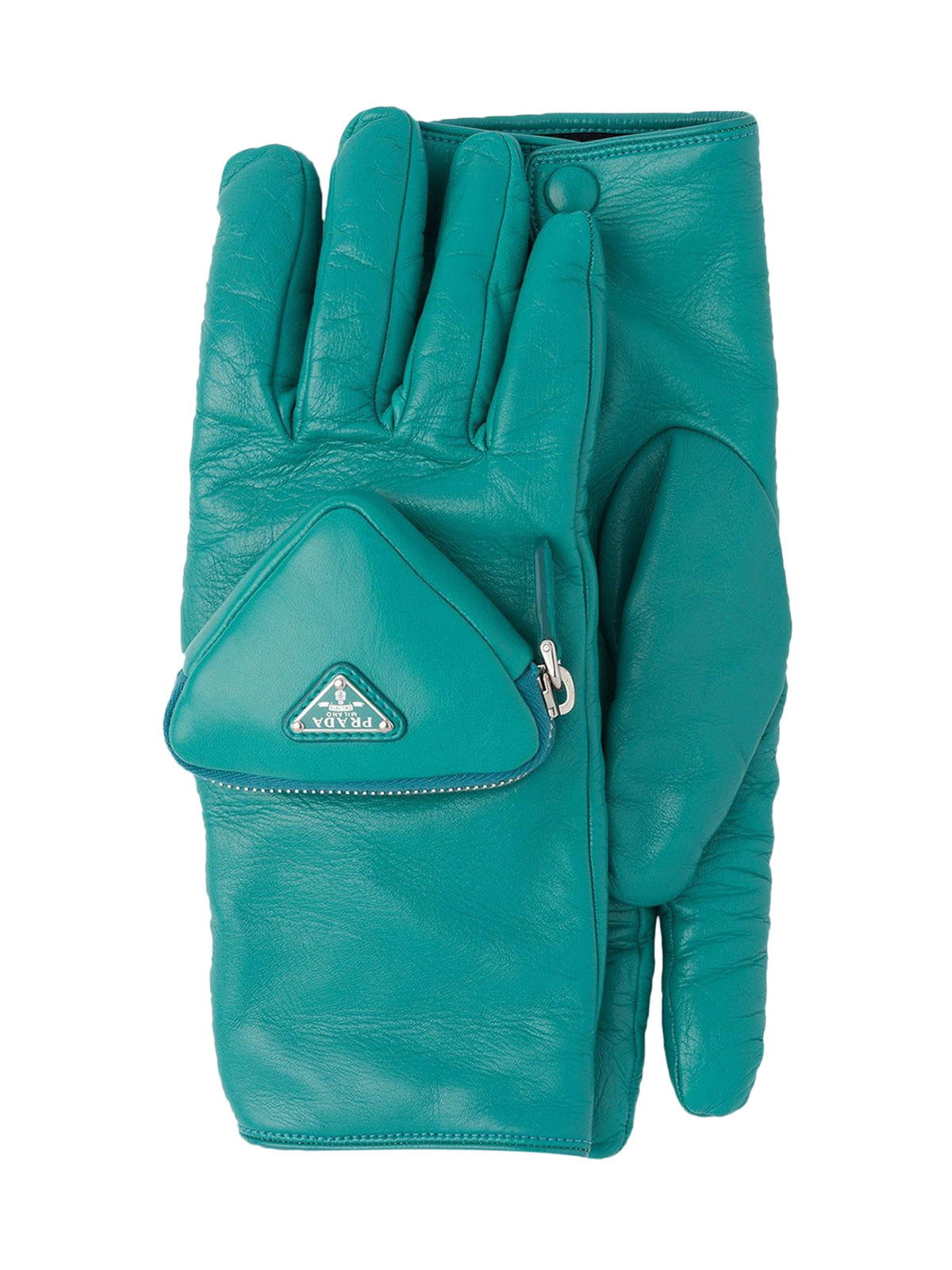 Gloves with zip