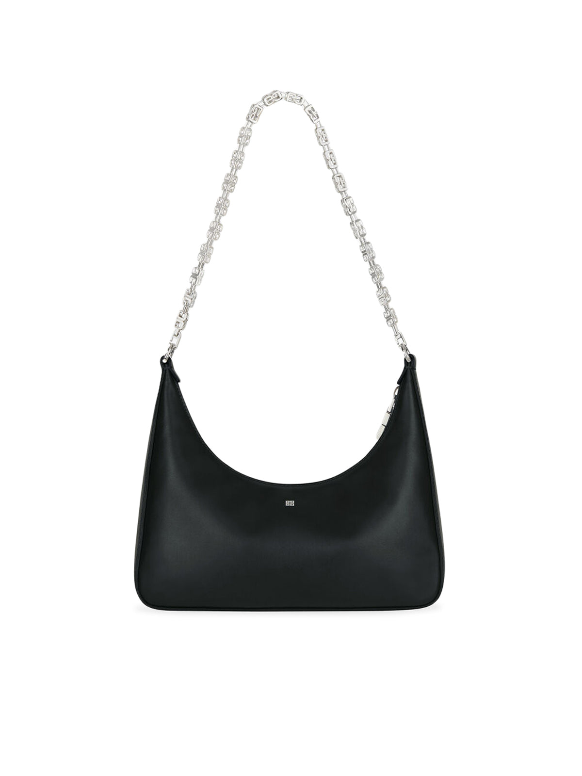SMALL MOON CUT OUT BAG IN LEATHER