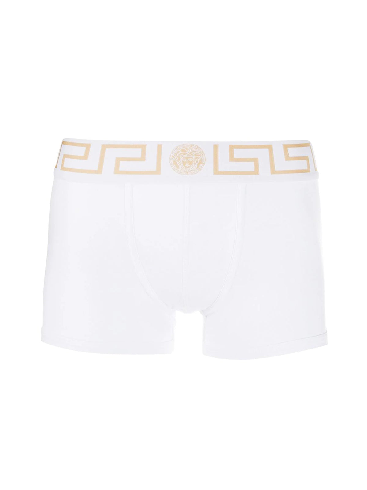 Medusa Greek Key waistband boxer shorts