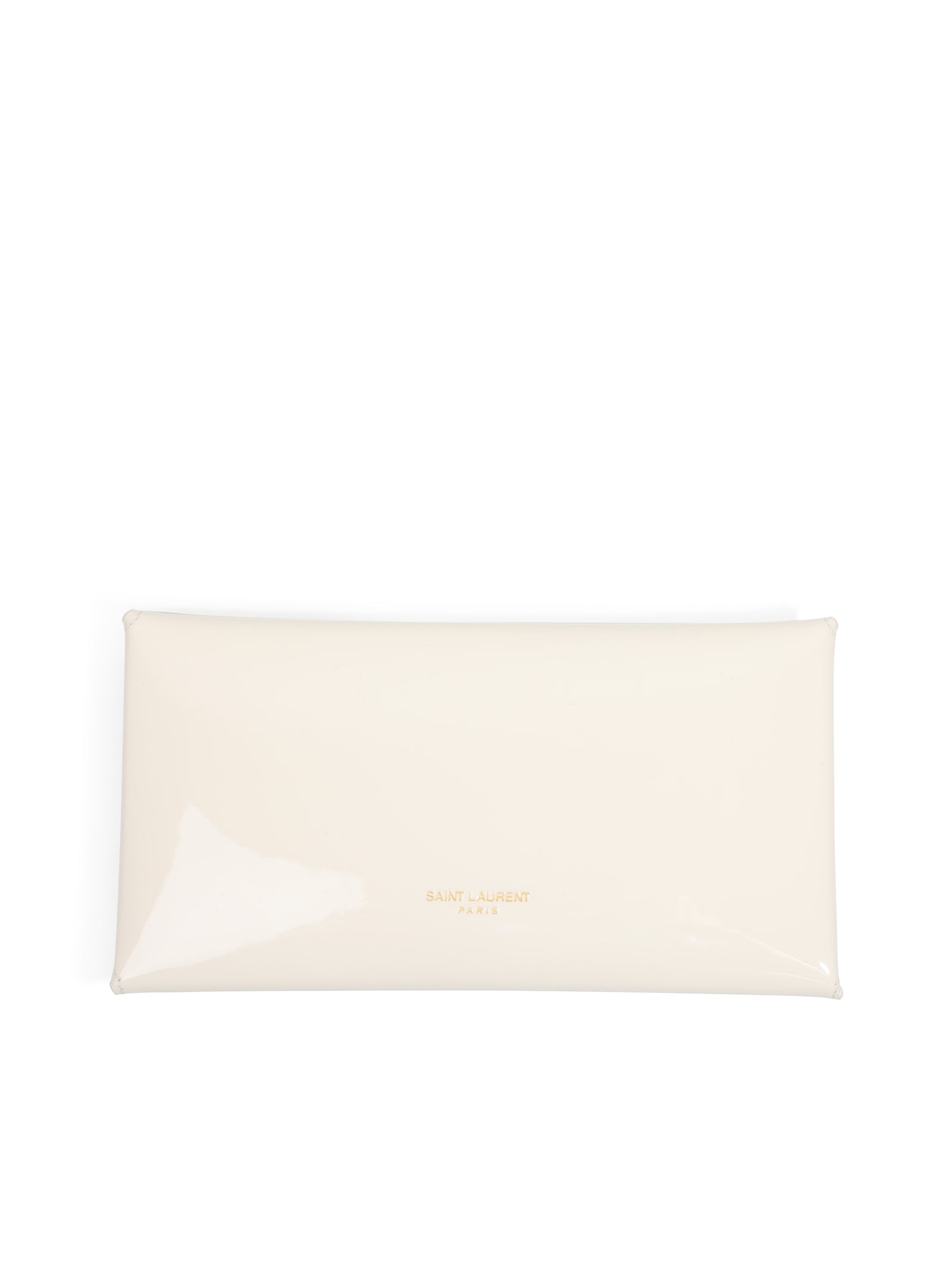 LETTER ENVELOPE CLUTCH IN PAINTED LEATHER