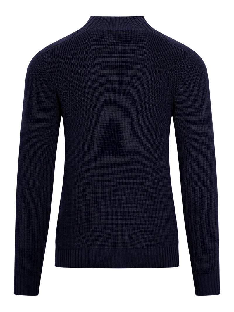 WOOL HIGH NECK SWEATER