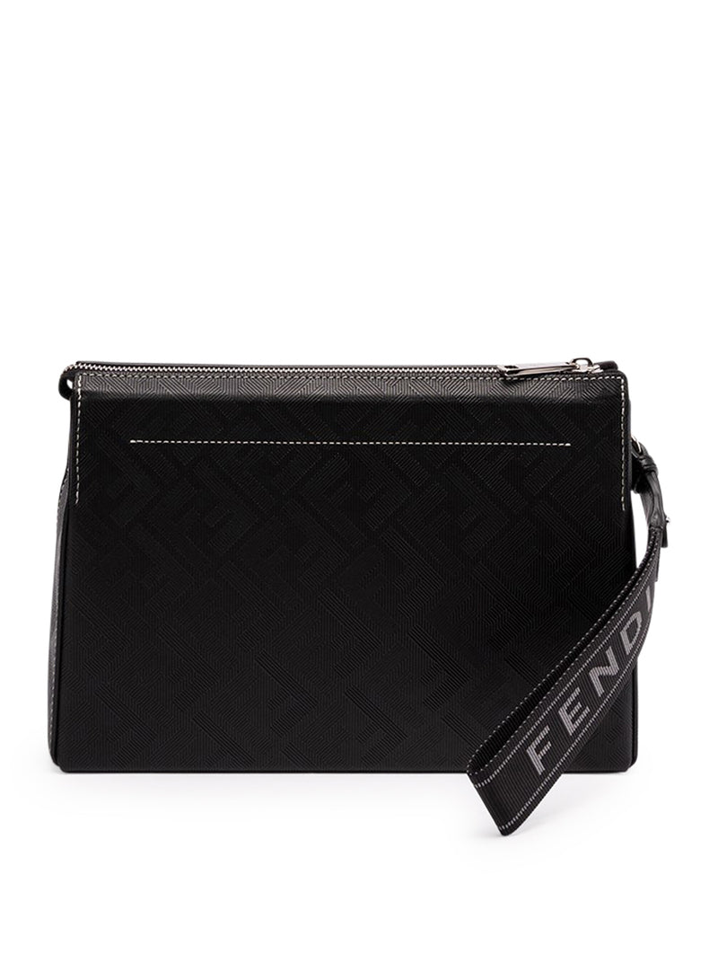 Fendi Clutch Bag in Black for Men