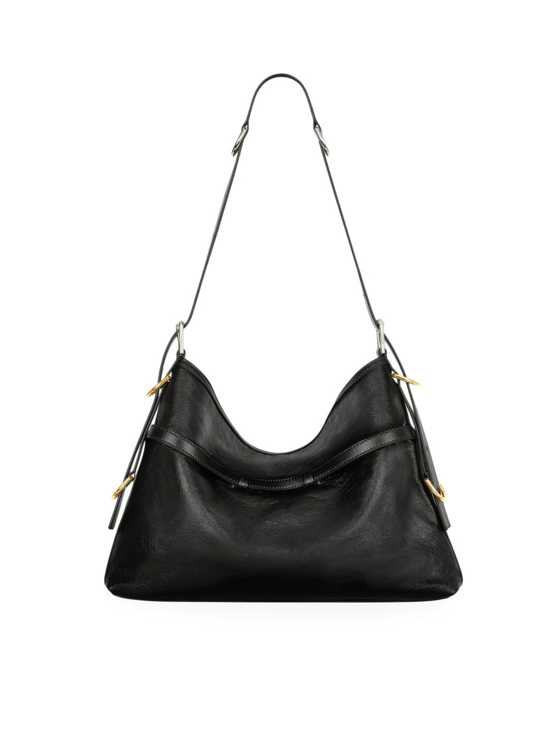 Voyou medium bag in leather