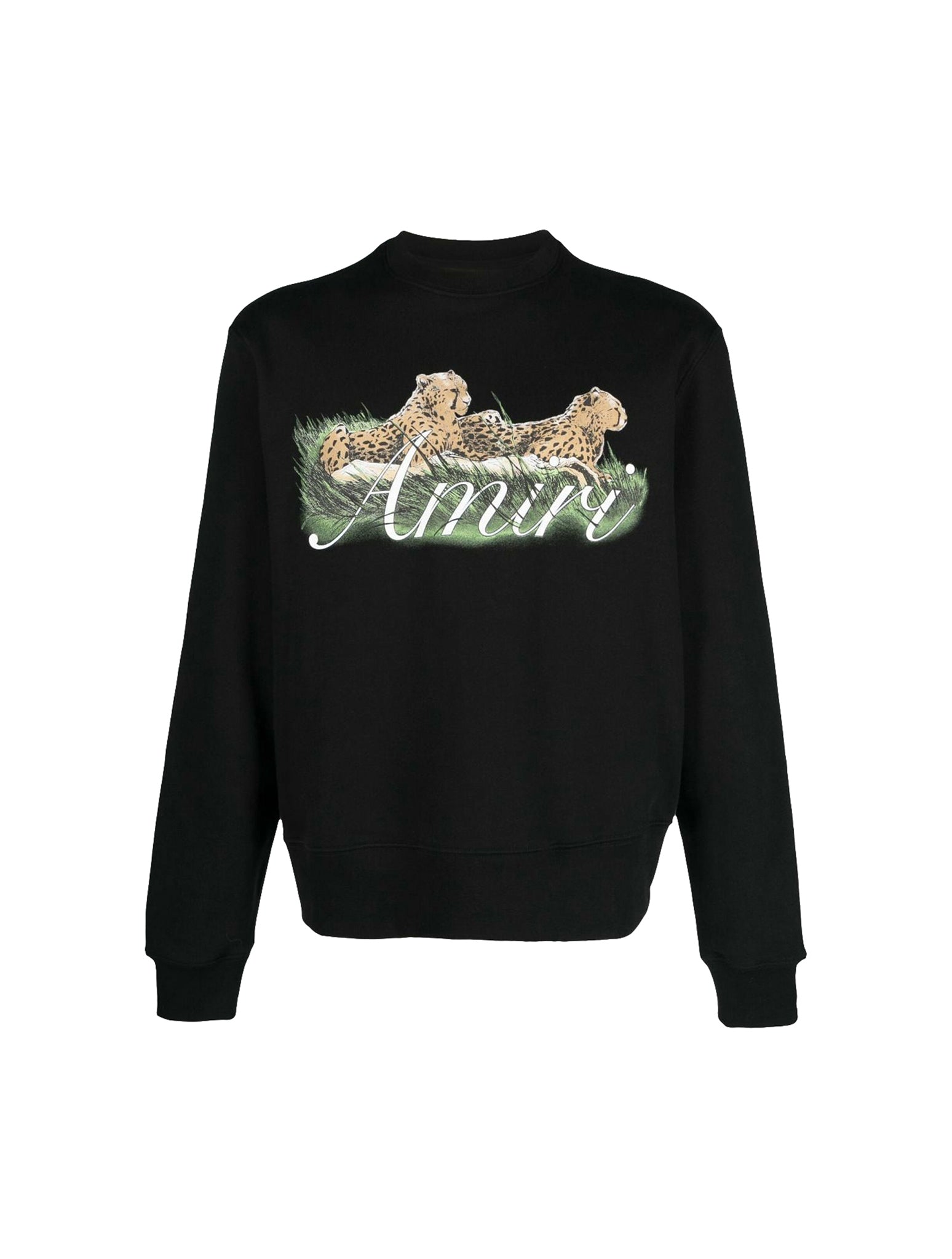 Cheetah logo-print sweatshirt
