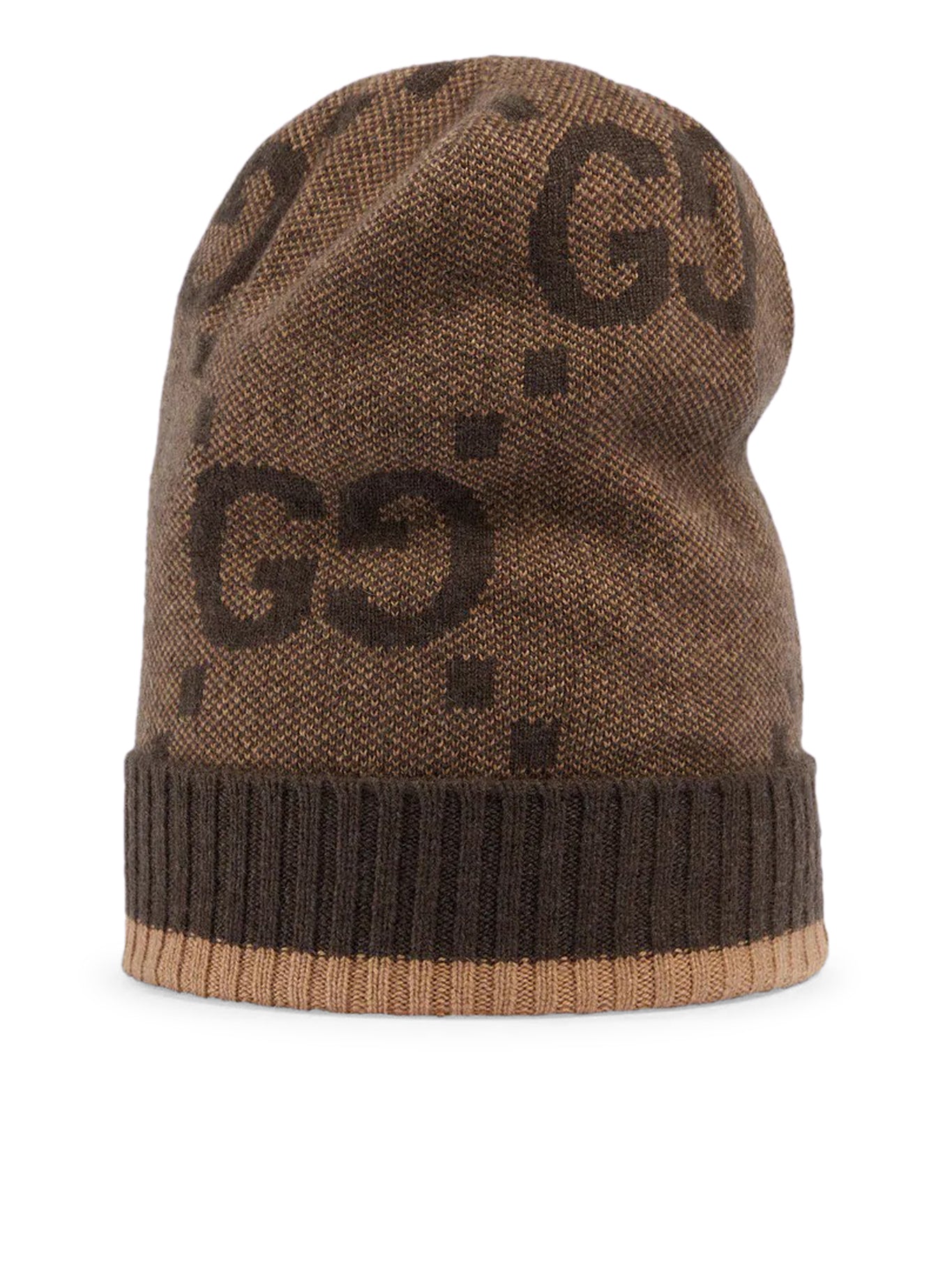 Cashmere hat with GG