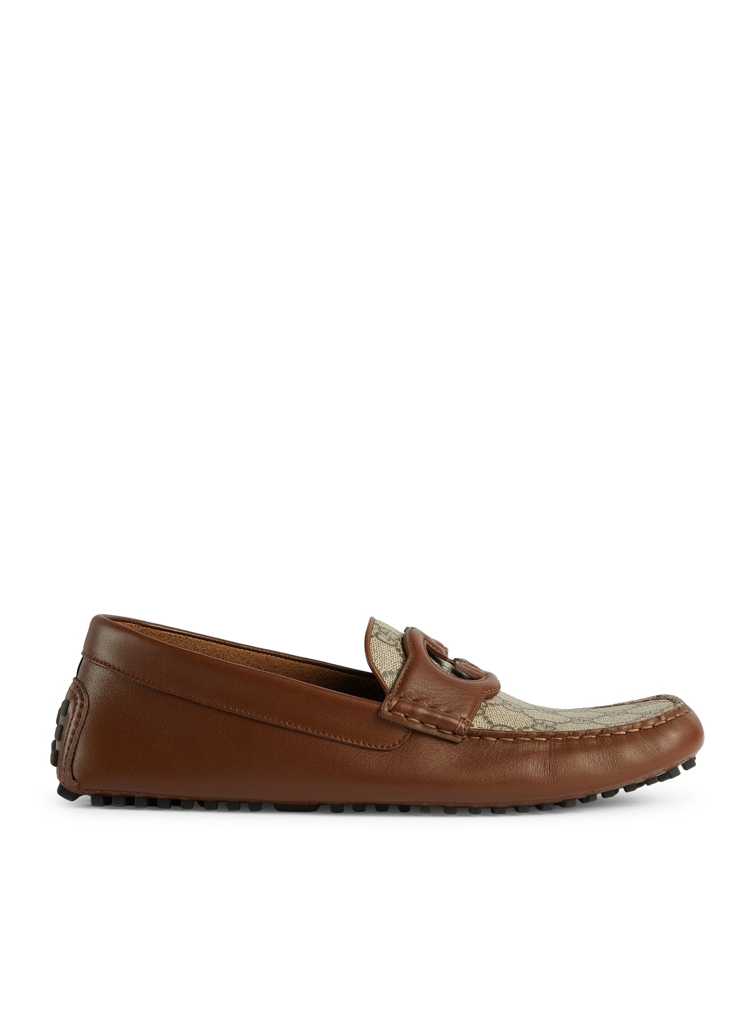 MEN`S DRIVER LOAFER WITH CROSS GG