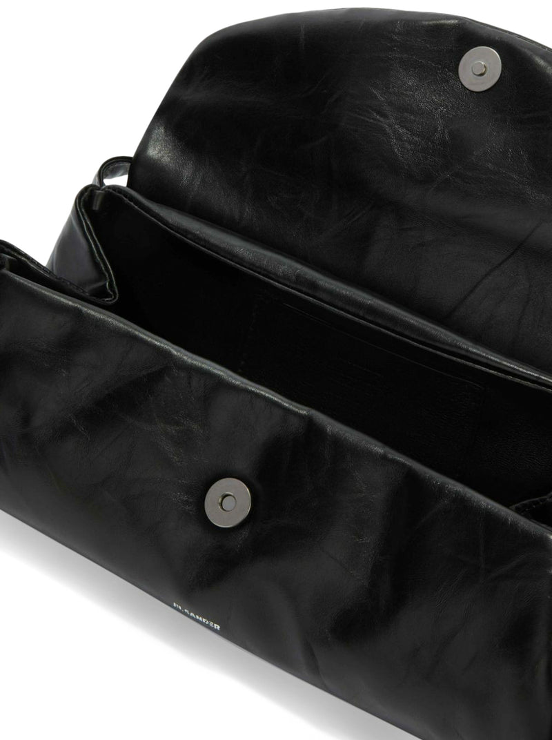 Cannolo Padded Leather Shoulder Bag