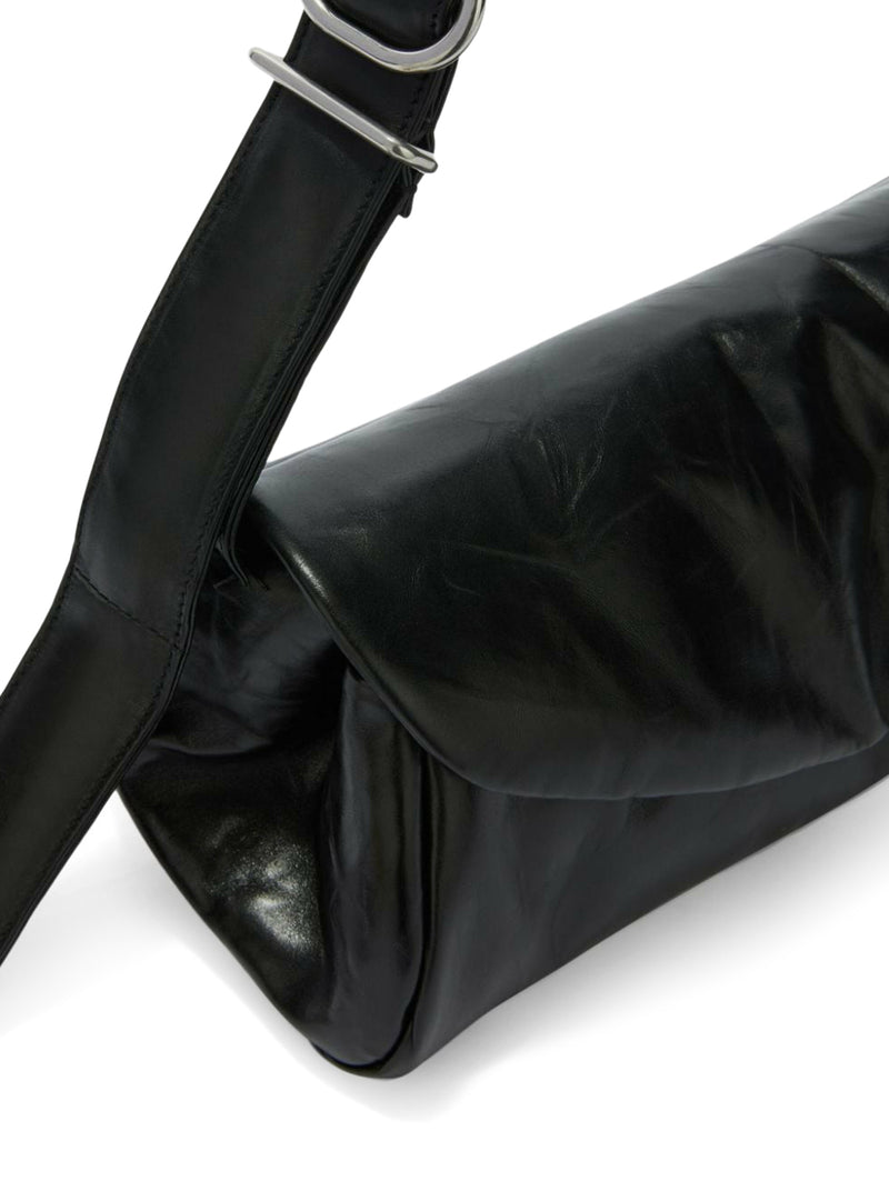 Cannolo Padded Leather Shoulder Bag