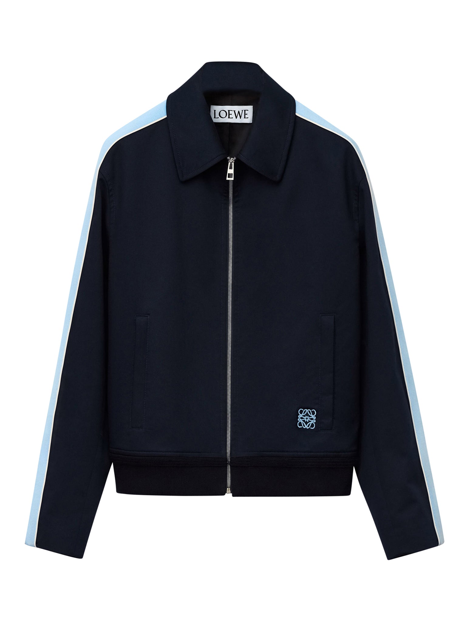 Tracksuit jacket in cotton