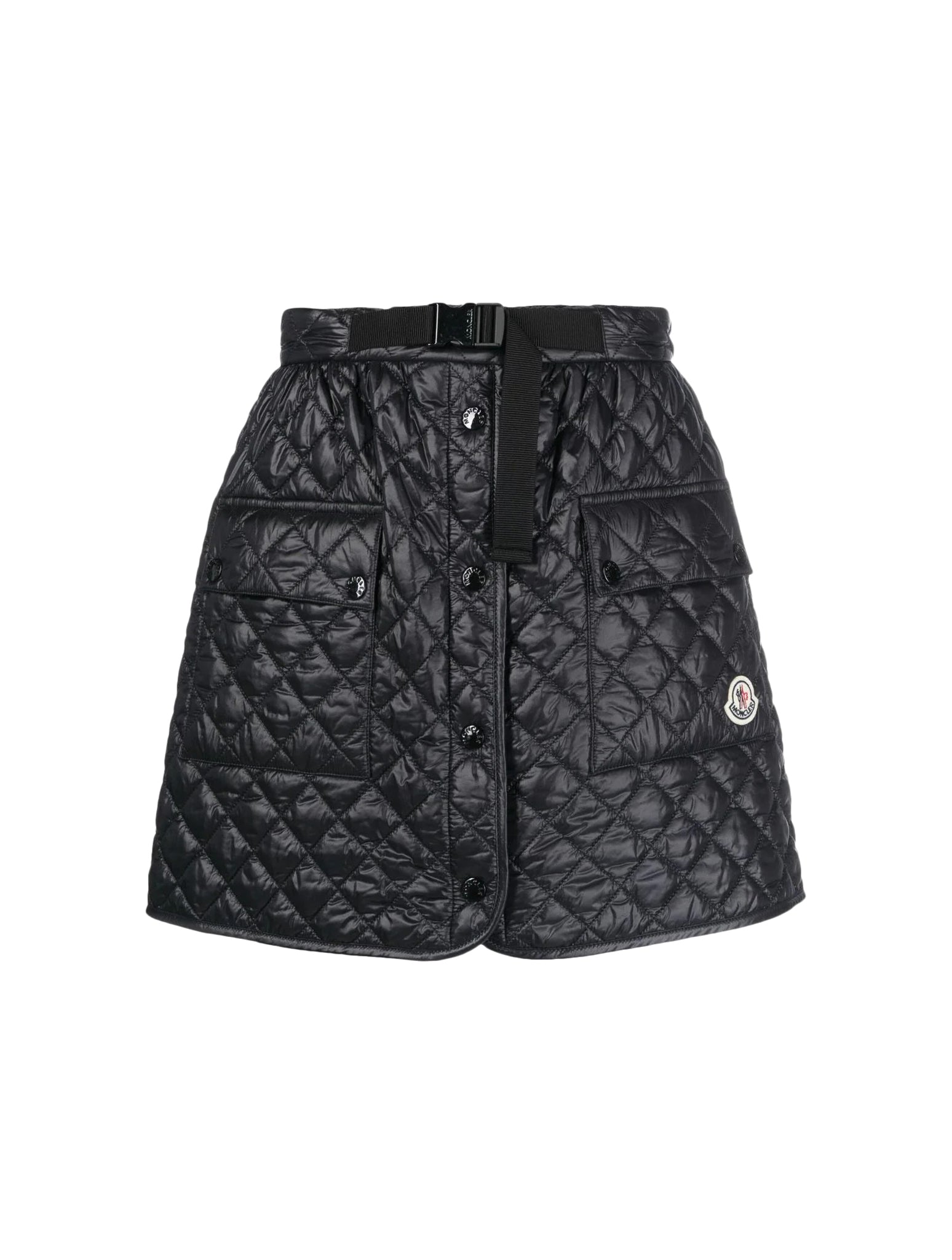 QUILTED FLARED SKIRT